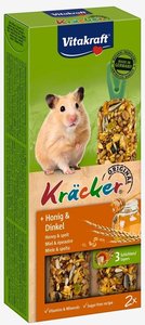 Vitakraft Hamsterkracker honing/spelt 2in1