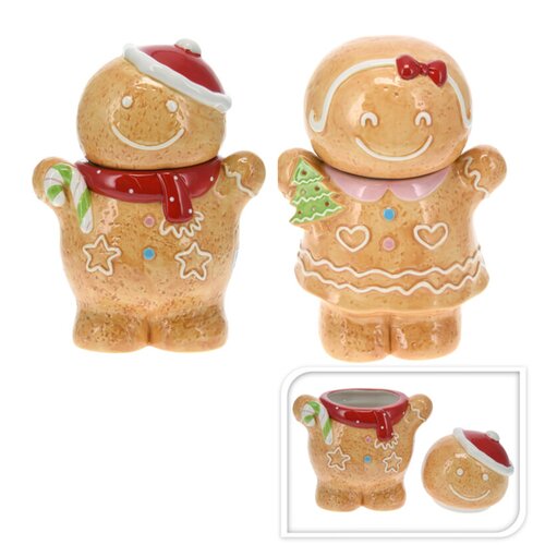 Voorraadpot gingerbread 25 cm - afbeelding 2