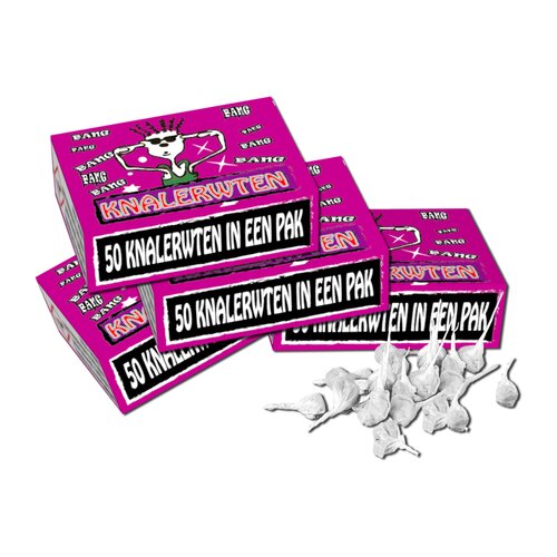 Vuurwerk Knalerwten - 200 stuks | Cat. 1