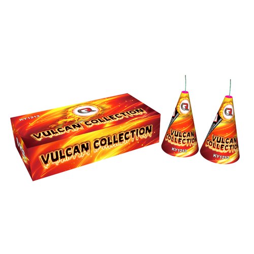 Vuurwerk Vulcan collection - 6 stuks | Cat. 1