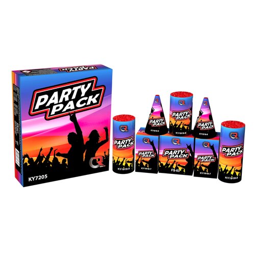 Vuurwerkpakket Party Pack - 8-delig | Cat. 1