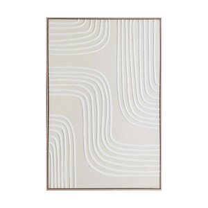 Wanddecoratie Swirl Beige - B 80 x H 120 cm - afbeelding 1