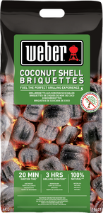 Weber kokosnoot briketten 4kg
