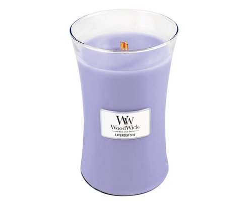WoodWick Lavender Spa Large Candle - afbeelding 2