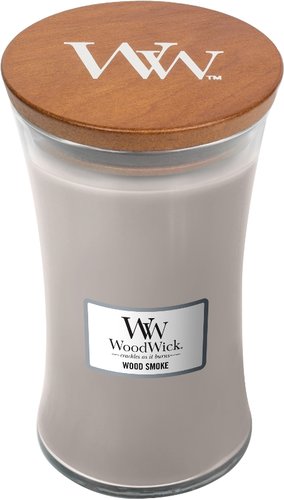 WoodWick Wood Smoke Large Candle - afbeelding 1